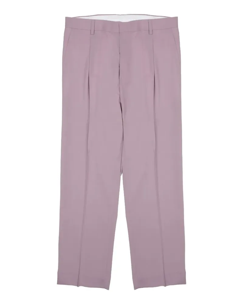 Be Able Sandy pleated straight-leg trousers - Violett Violett