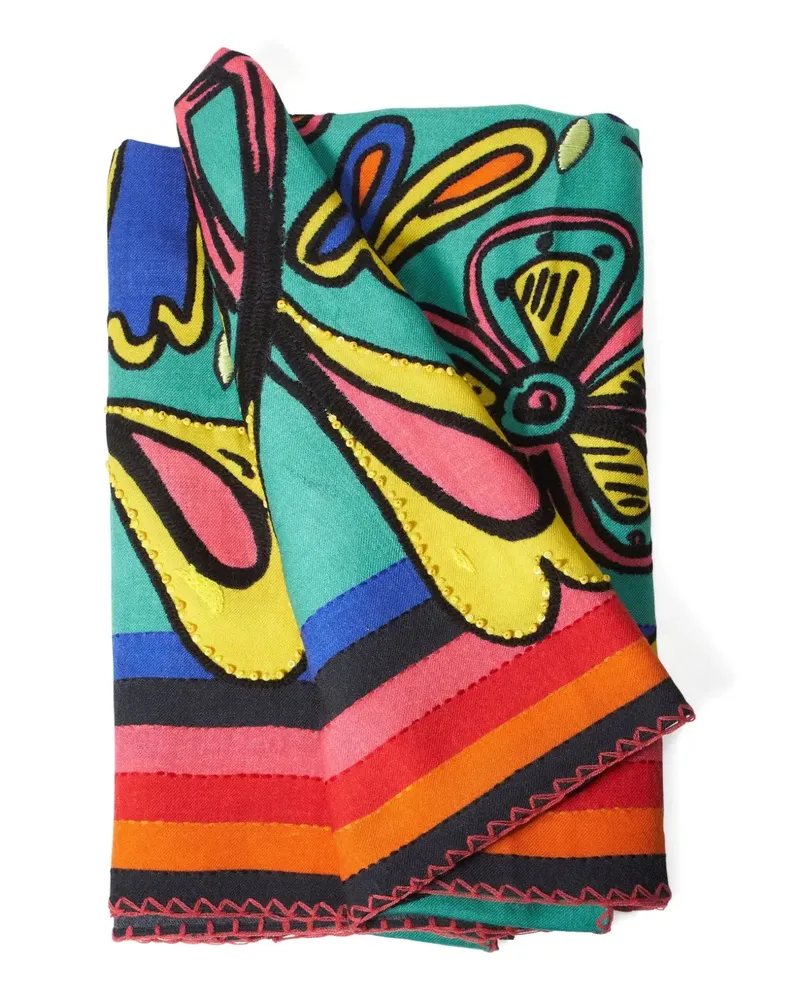 Carolina Herrera New York Rianna Nina printed scarf - Grün Grün