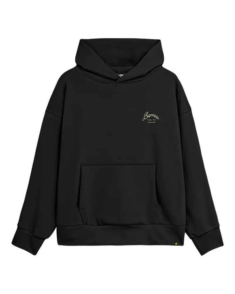 BARROW Hoodie mit Helm-Print - Schwarz Schwarz