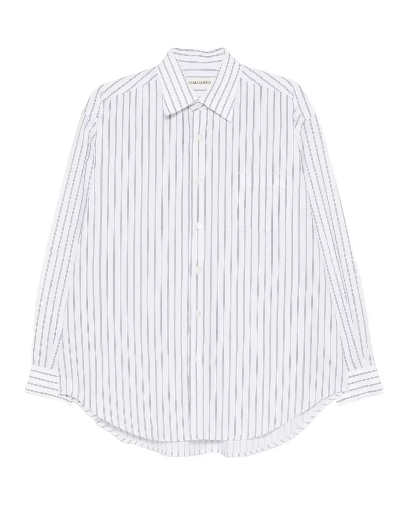 Namacheko Colt striped shirt - Weiß Weiß