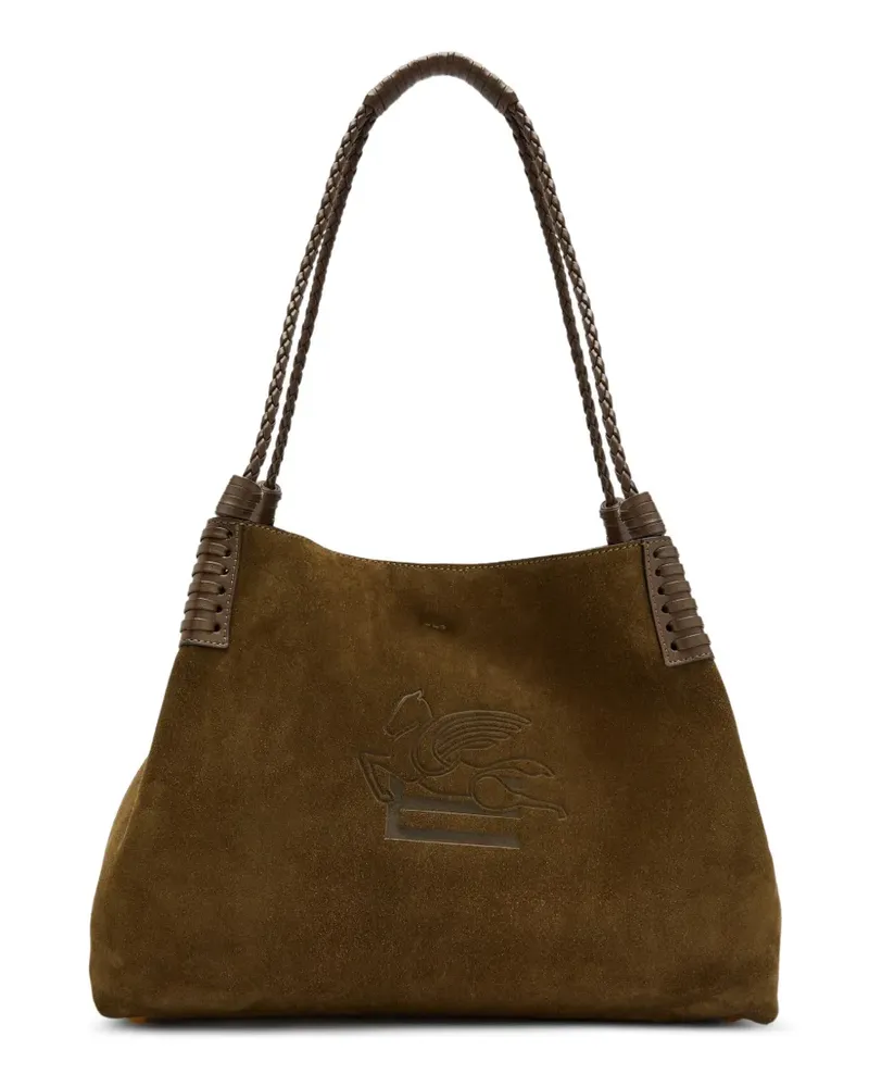 Etro Mittelgroßer Libra Tote Bag - Grün Grün