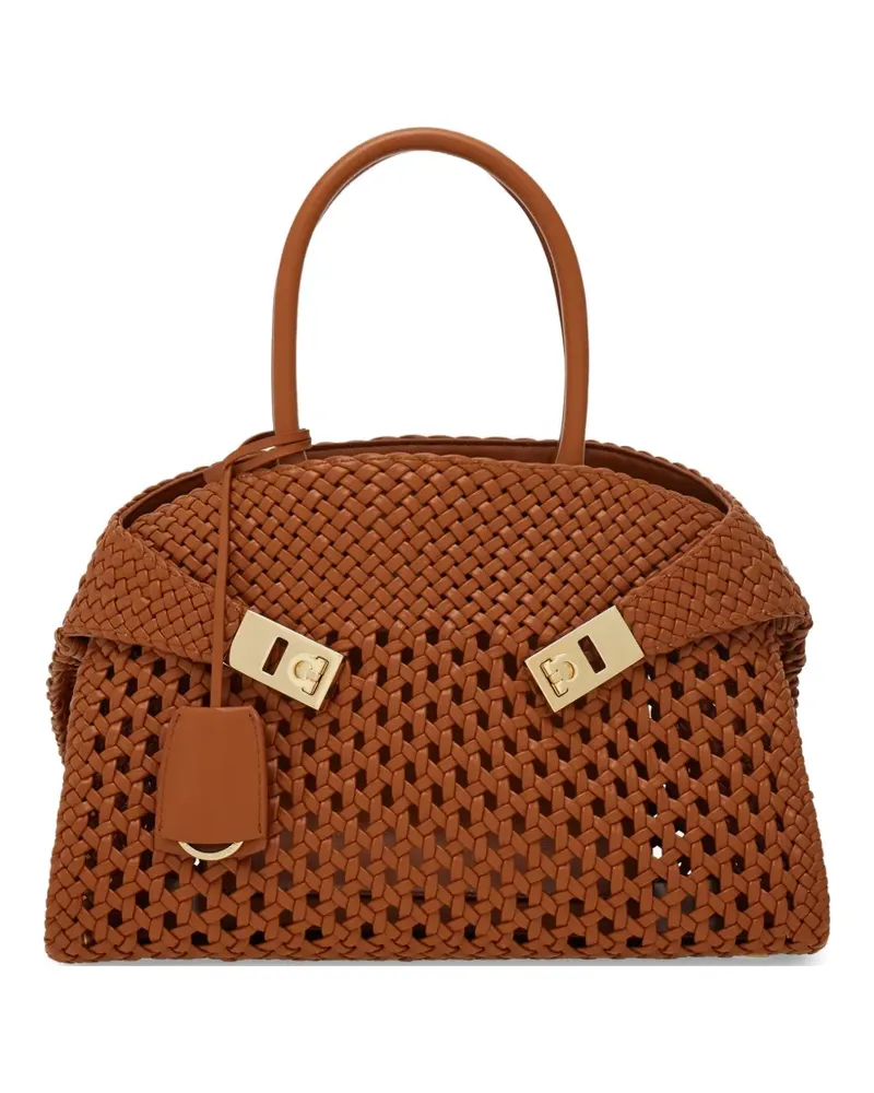 Ferragamo Hug handbag (M) - Braun Braun