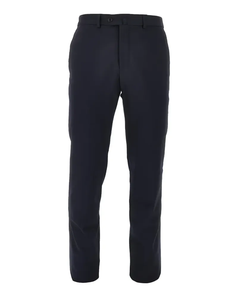 Emporio Armani textured trousers - Blau Blau
