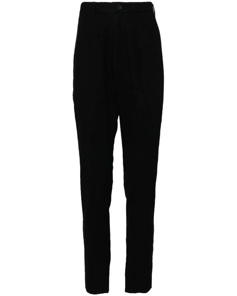 Julius Hose mit geradem Bein - Schwarz Schwarz