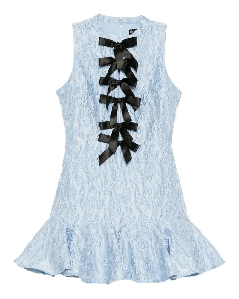 Sister Jane Gerüschtes Feria Minikleid - Blau Blau