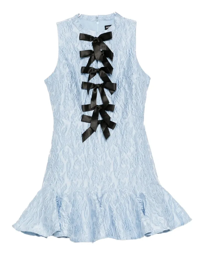 Sister Jane Feria ruffle mini dress - Blau Blau