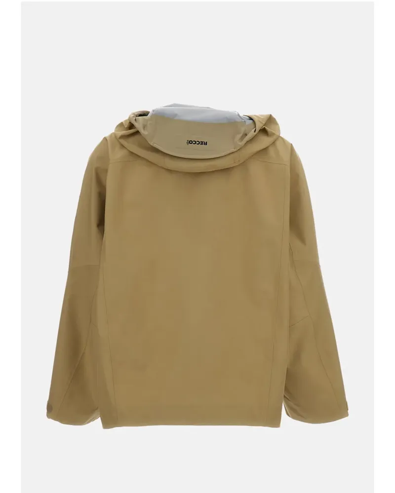 Moncler Kapuzenjacke mit Reißverschlusstaschen - Nude Nude