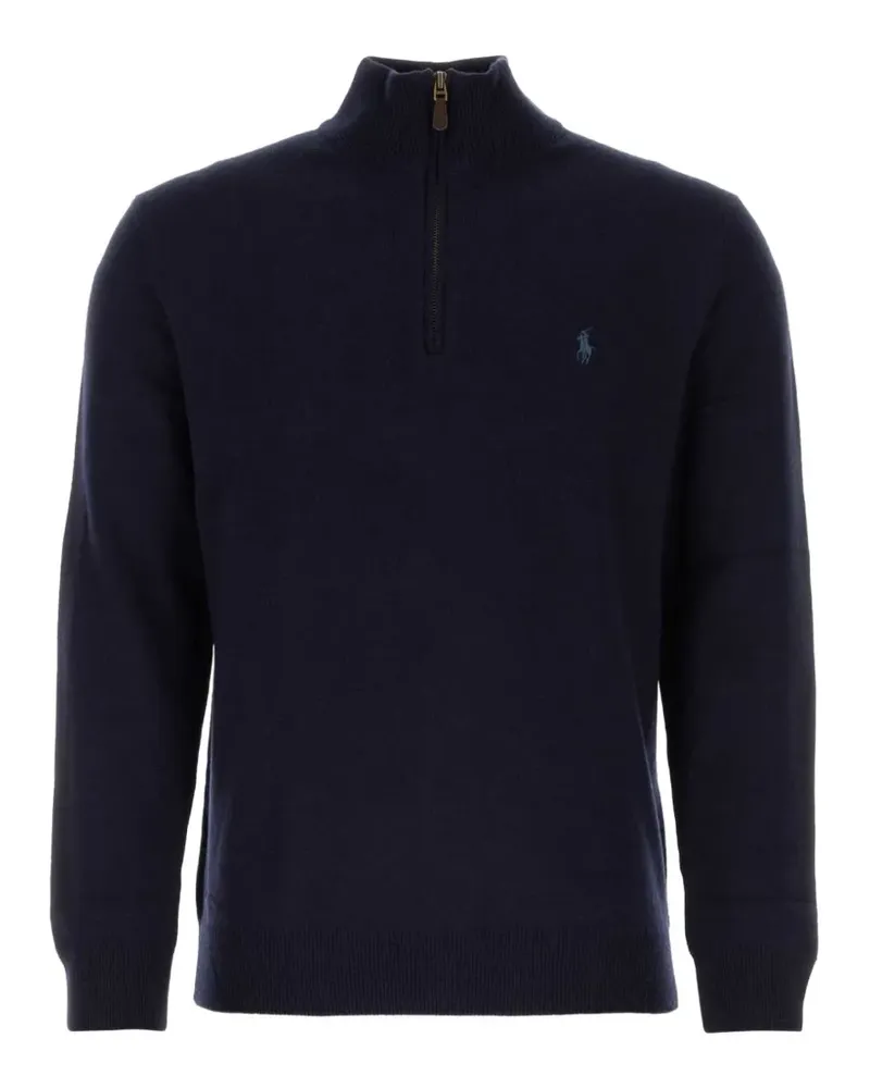 Ralph Lauren quarter-zip wool sweater - Blau Blau