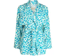 Camelia Leinenbluse - Blau