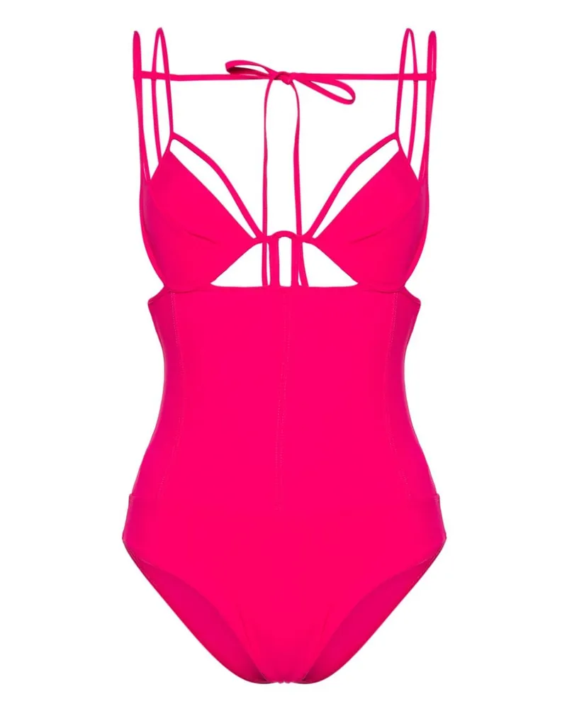 Nensi Dojaka Mika Badeanzug - Rosa Rosa