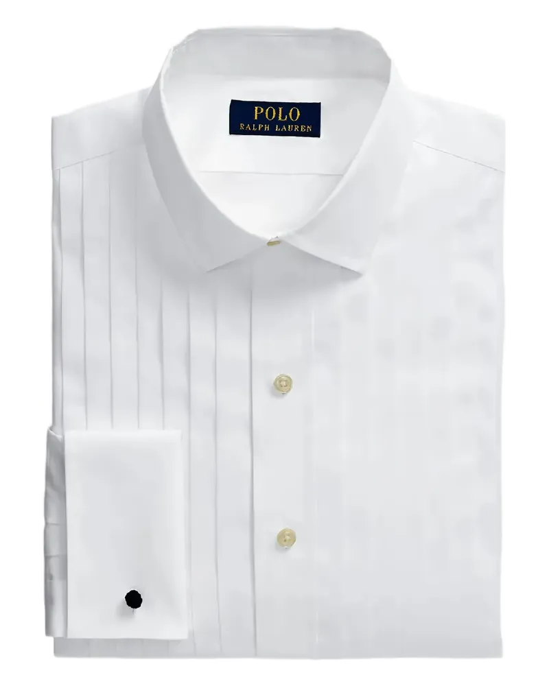 Ralph Lauren pleated shirt - Weiß Weiß