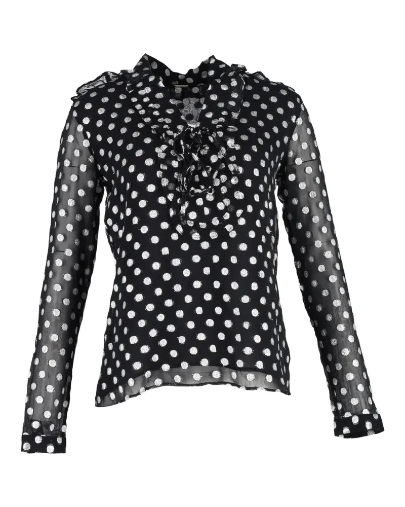 Dodo Bar Or polka dot blouse - Schwarz Schwarz