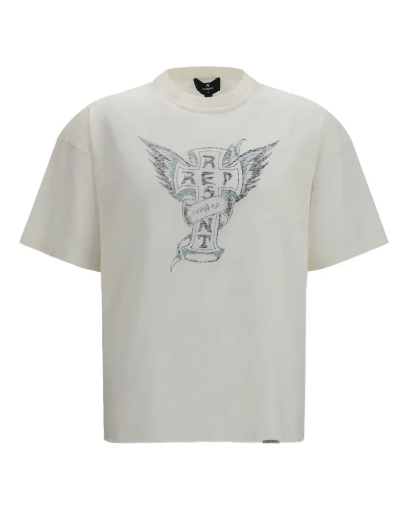 REPRESENT Westside graphic-print T-shirt - Weiß Weiß
