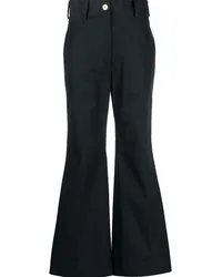 Patou Ausgestellte High-Waist-Hose Blau