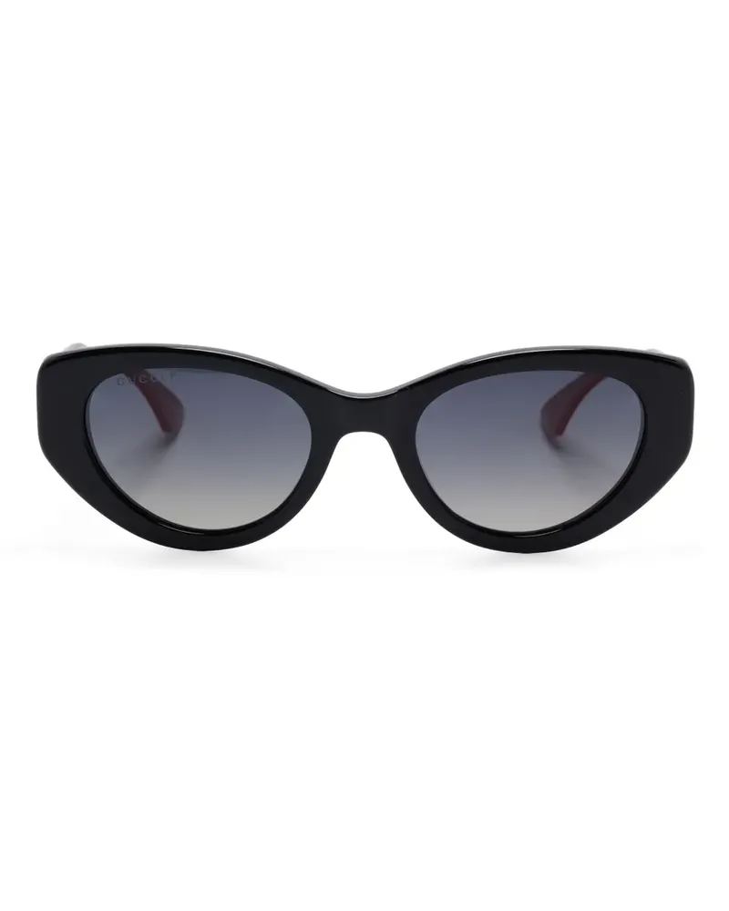 Gucci Sonnenbrille mit Webstreifen - Grün Grün