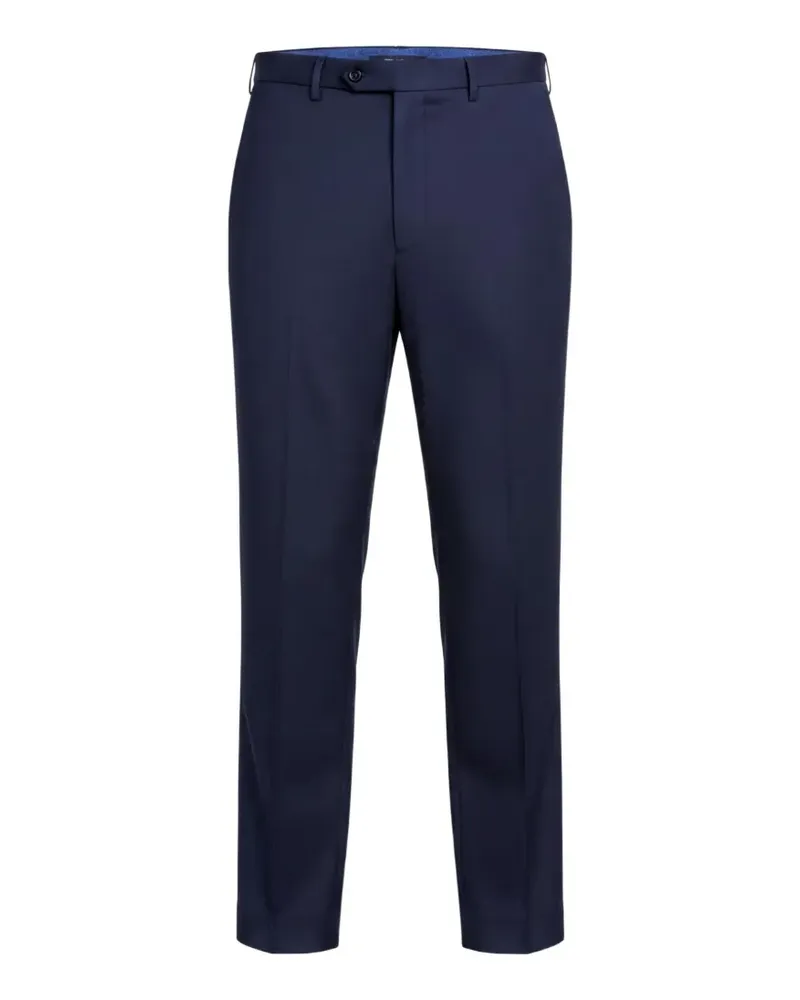 Brunello Cucinelli pressed-crease trousers - Blau Blau