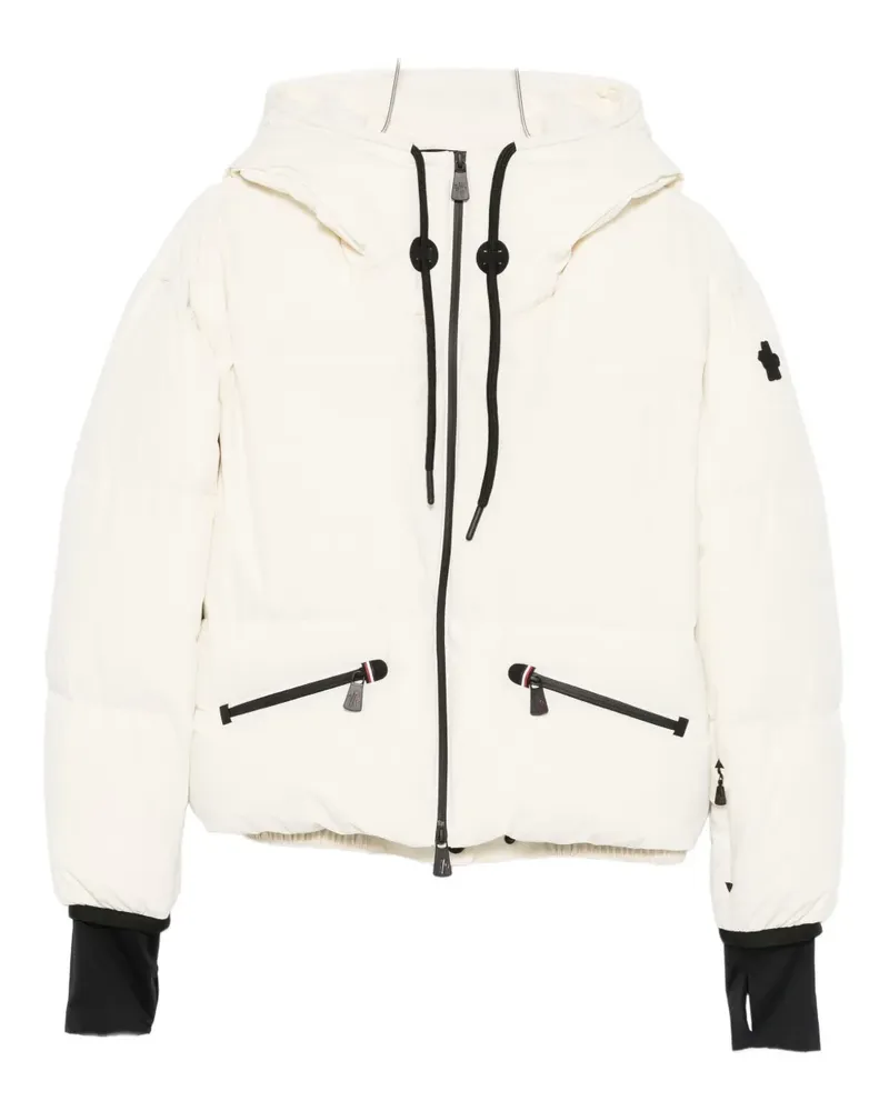 Moncler Kapuzenjacke mit Reißverschluss - Nude Nude