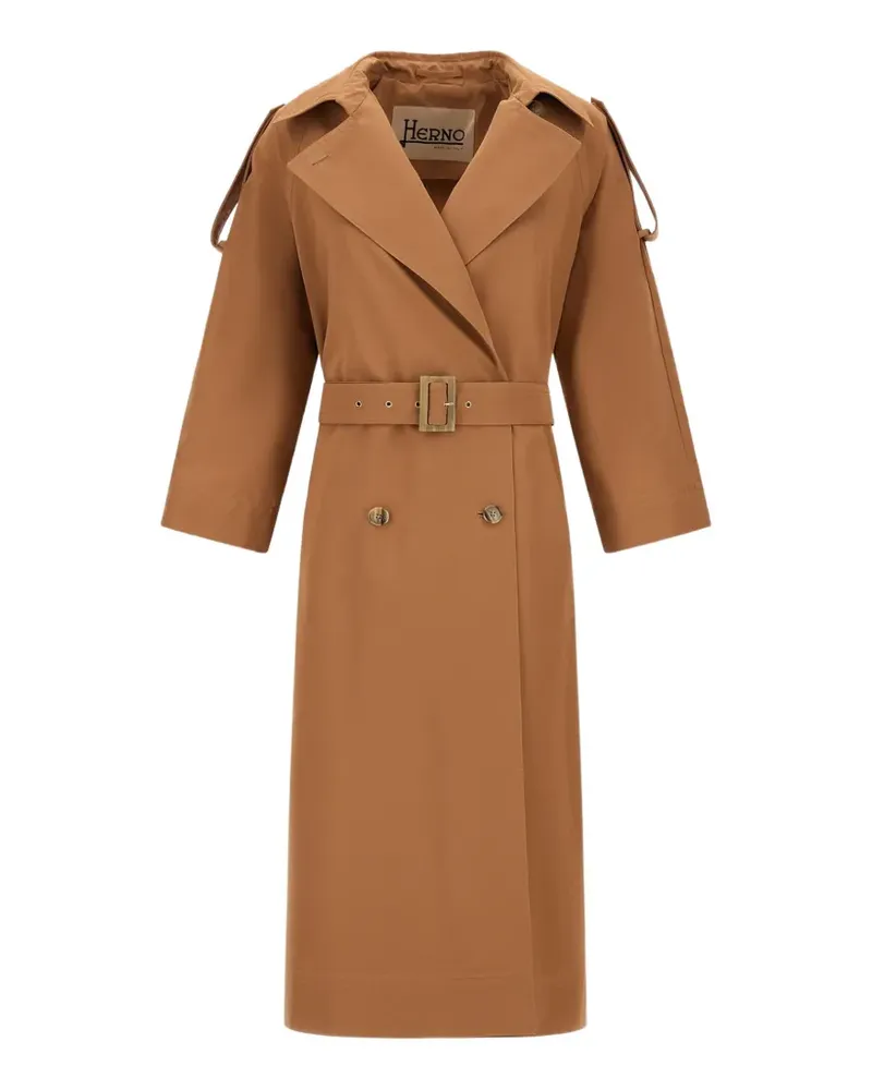 Herno belted coat - Nude Nude