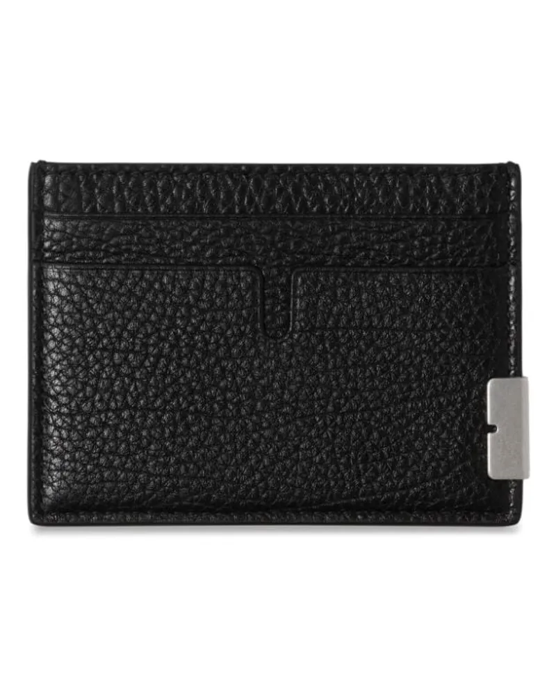 Burberry B-Cut Kartenetui aus Lammleder - Schwarz Schwarz