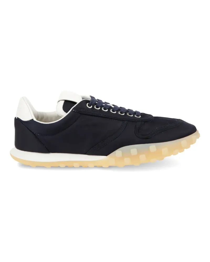 Jil Sander Moon low-top canvas sneakers - Blau Blau