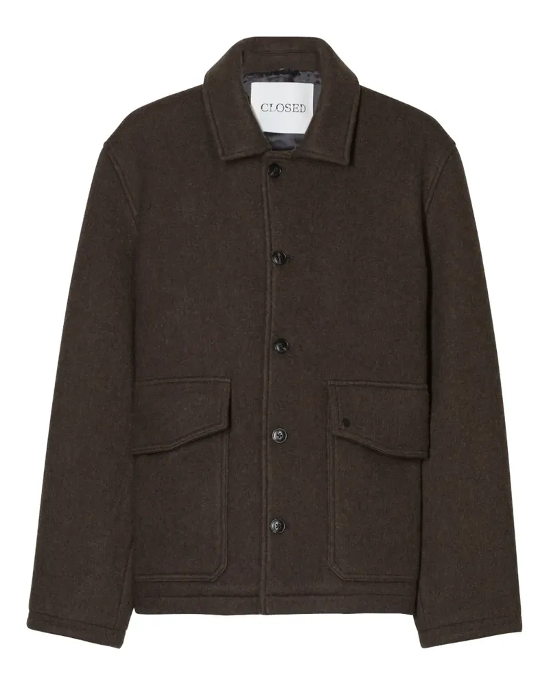 Closed Jacke mit doppelter Tasche - Braun Braun