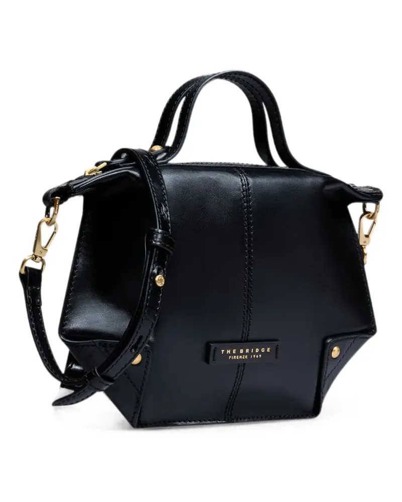 The Bridge Tote Bag mit Reißverschluss - Schwarz Schwarz