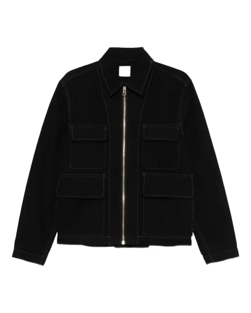 Paul Smith dark-wash black denim jacket - Schwarz Schwarz