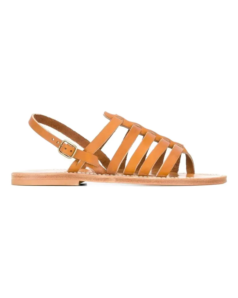 K.Jacques  Homere leather strappy sandals - Braun Braun