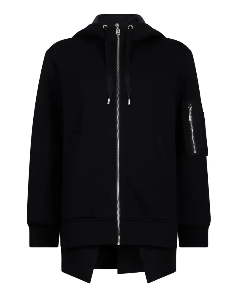 Liu Jo zip-fastening hooded jacket - Schwarz Schwarz
