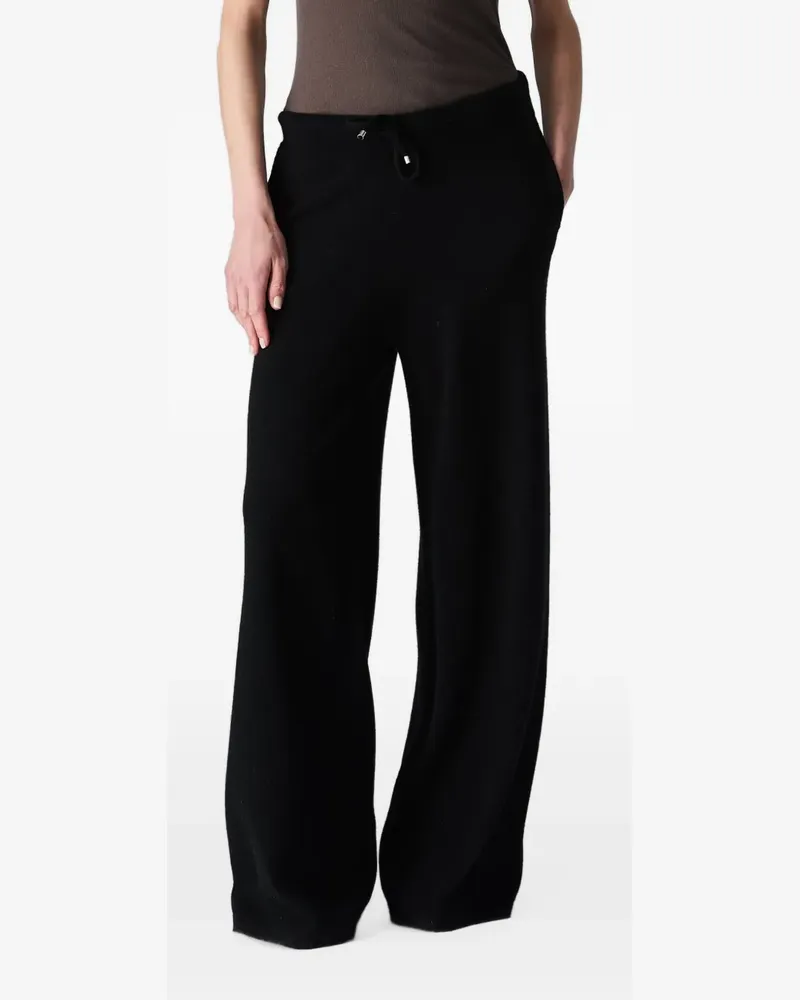 Vera Wang Jordan drawstring wide-leg trousers - Schwarz Schwarz