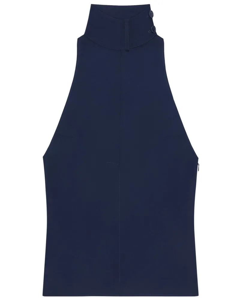 Courrèges Klassisches Tanktop - Blau Blau