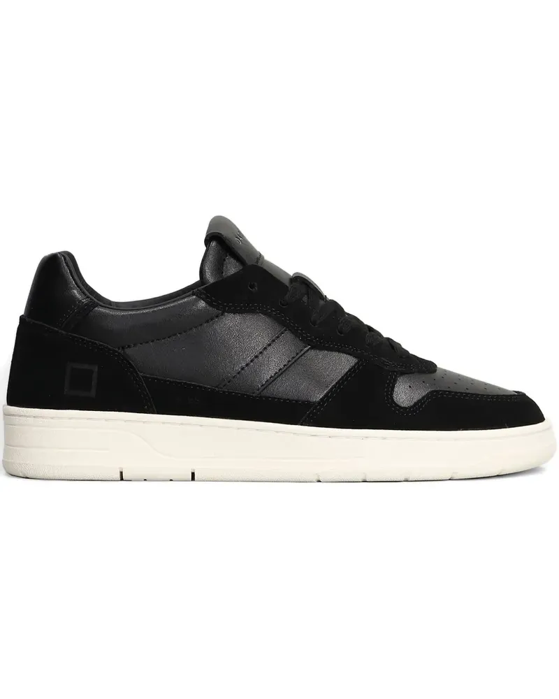 D.A.T.E. Sneakers aus Wildleder - Schwarz Schwarz