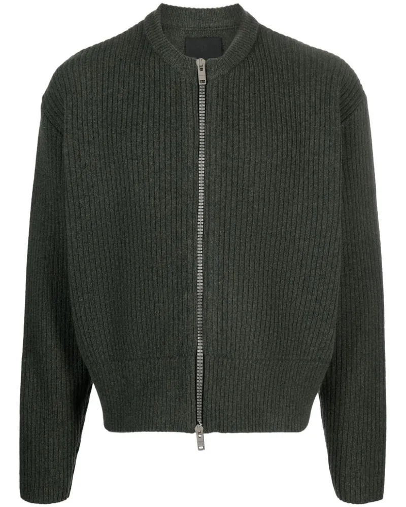 Givenchy Cardigan mit Reißverschluss - Grün Grün