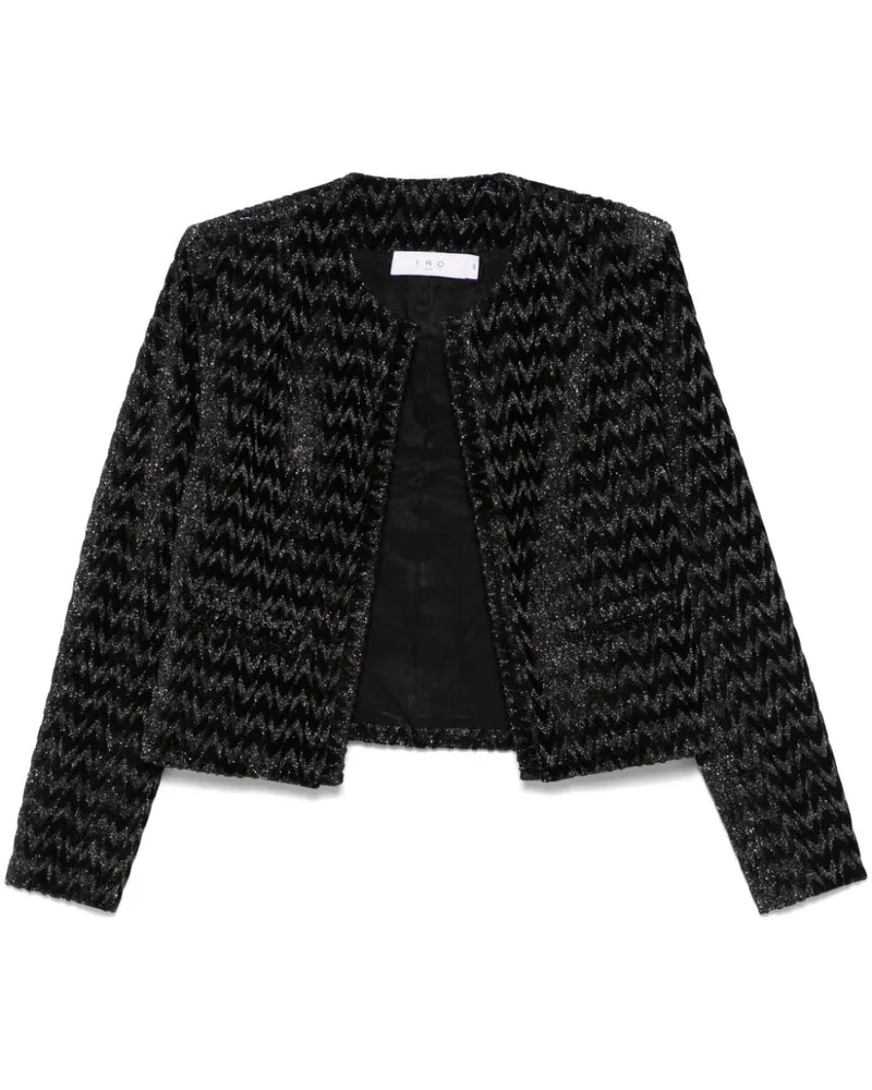 IRO Luane Jacke - Schwarz Schwarz