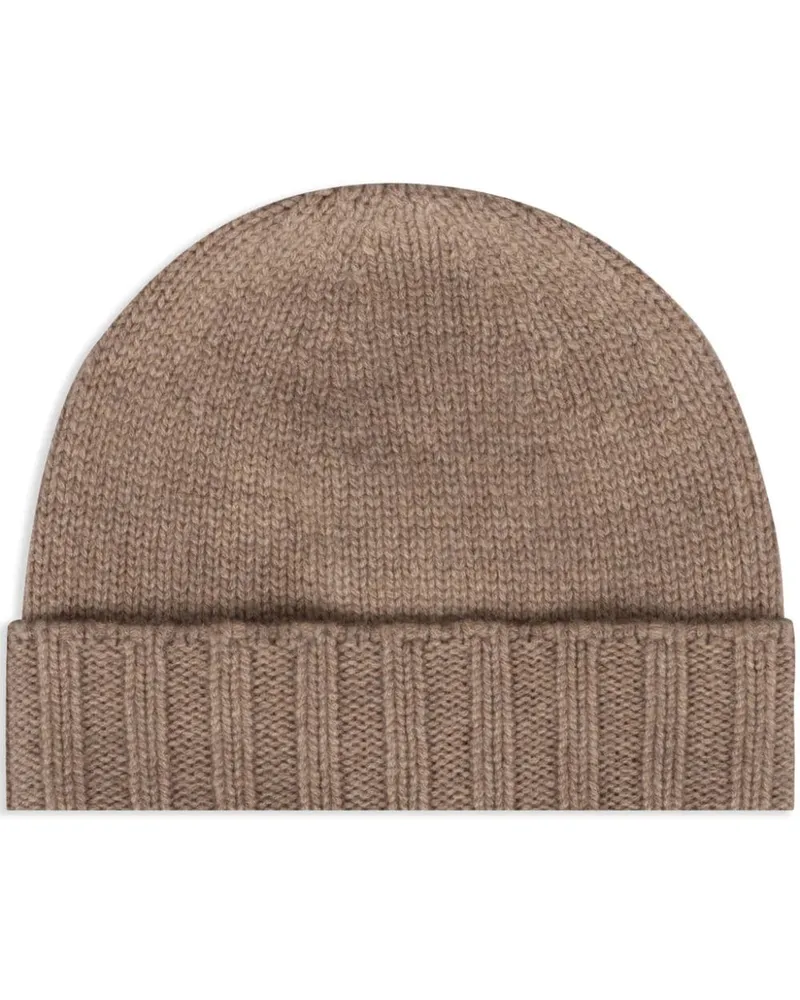 Drumohr  Beanie aus Kaschmir - Nude Nude