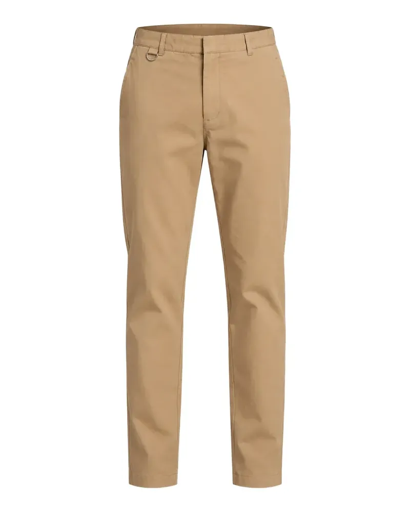 Low Brand New George D-ring detail trousers - Nude Nude
