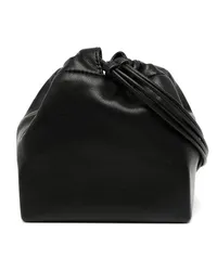 GIA STUDIOS Tasche mit Kordelzug Schwarz