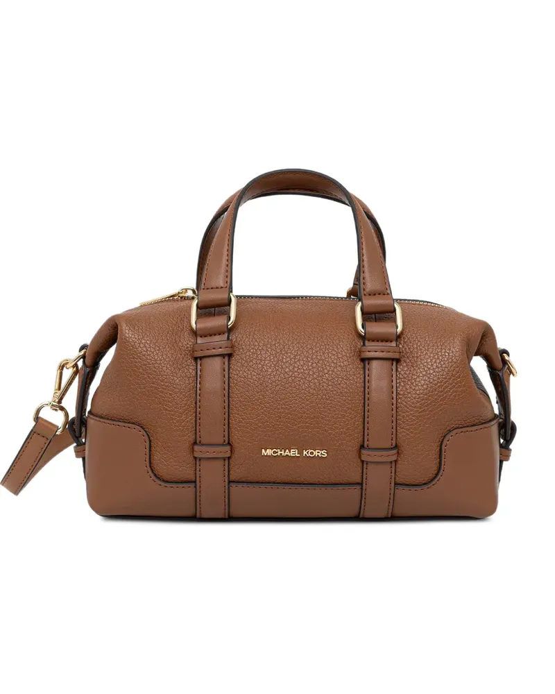 Michael Kors Schultertasche aus gekörntem Leder - Braun Braun