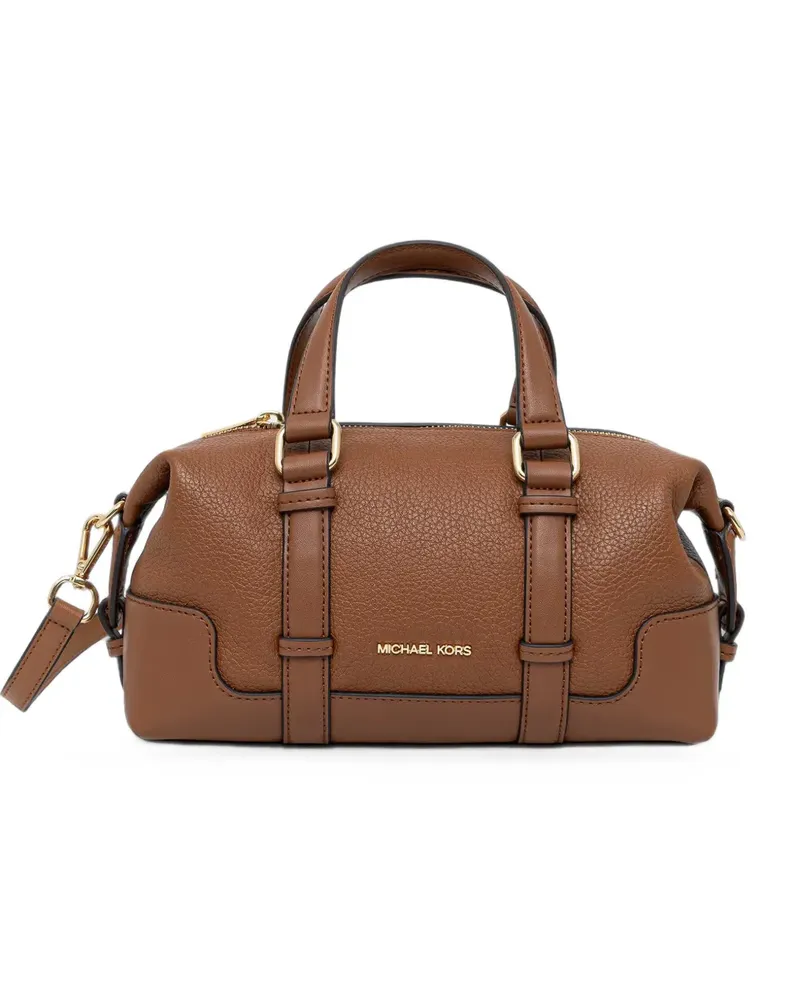 Michael Kors grained-leather shoulder bag - Braun Braun