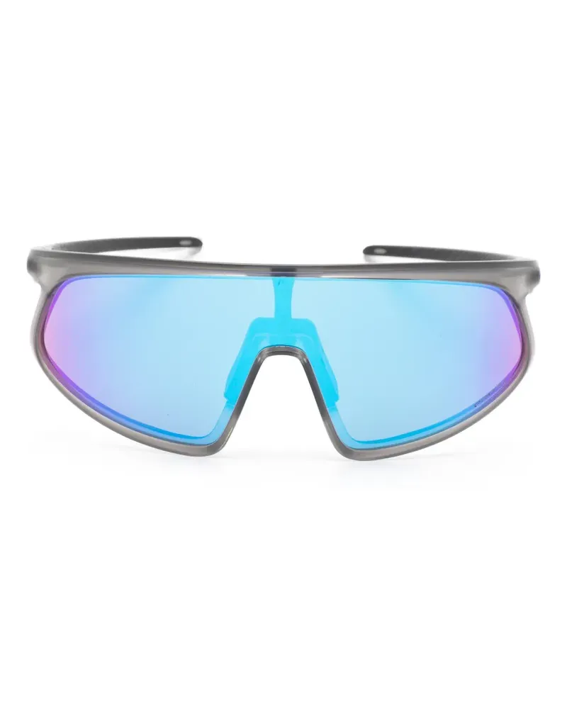 Oakley Sonnenbrille mit verspiegelten Gläsern - Grau Grau