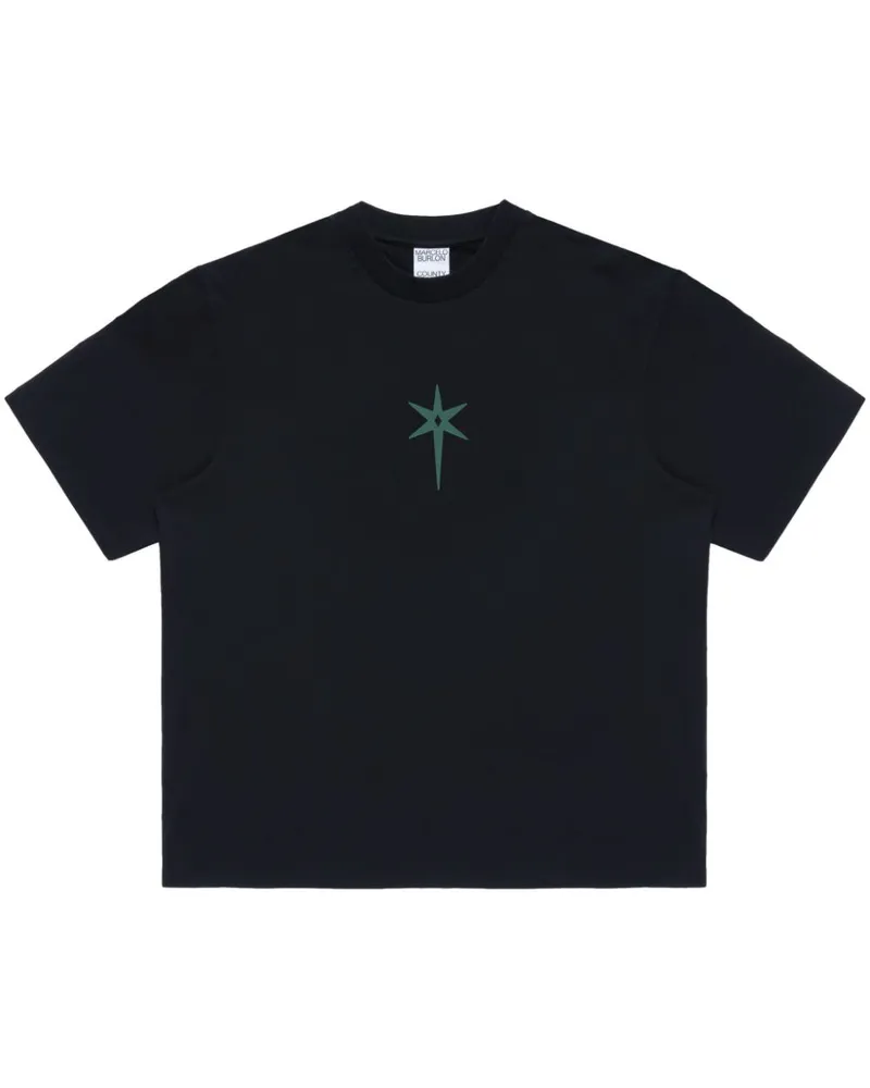 Marcelo Burlon | County of Milan County Goth T-Shirt - Schwarz Schwarz