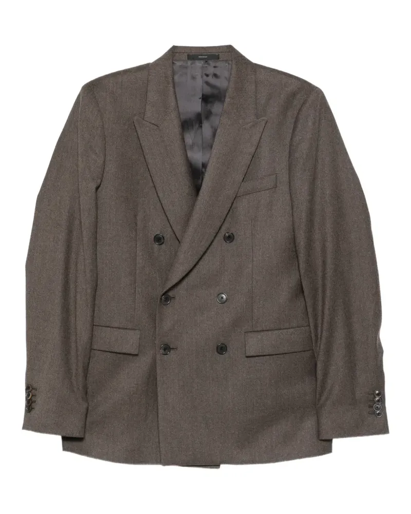 Paul Smith Doppelreihiges Sakko mit steigendem Revers - Braun Braun