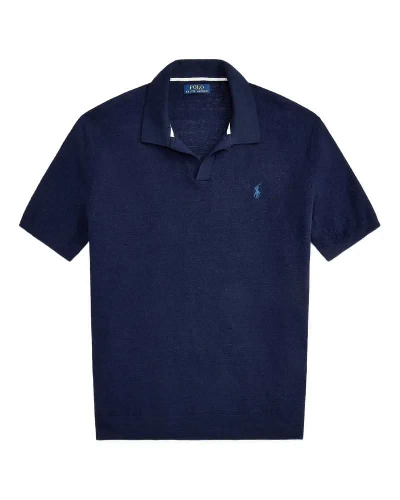 Ralph Lauren Poloshirt mit kurzen Ärmeln - Blau Blau