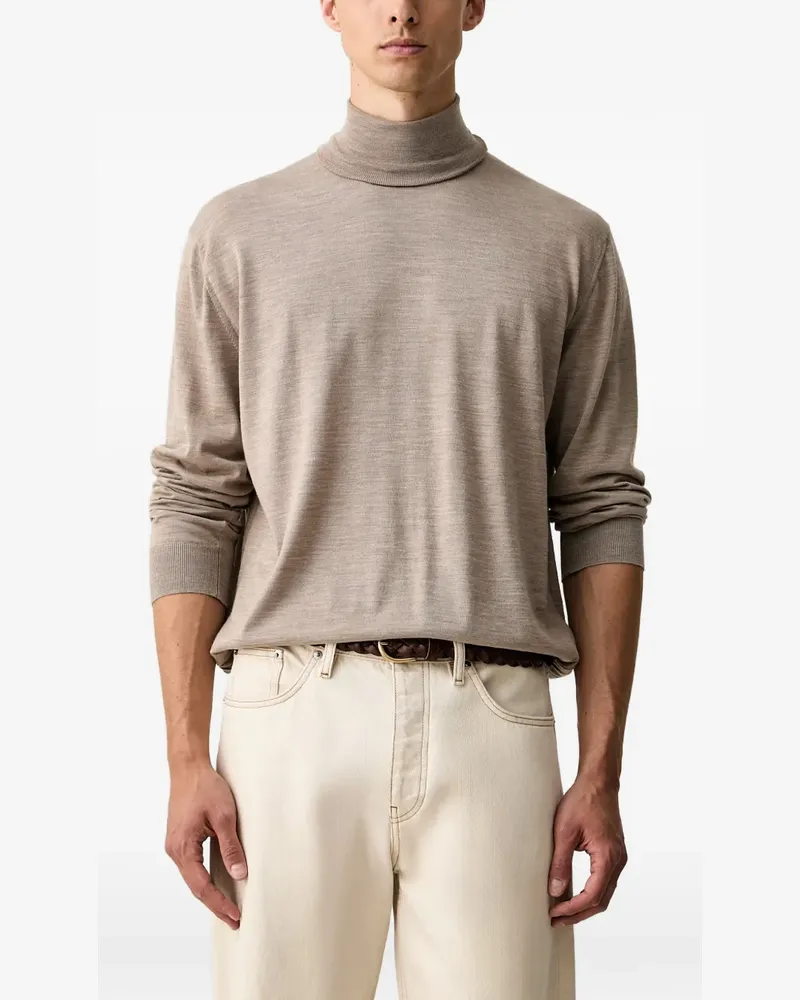 Paul & Shark Pullover mit Rollkragen - Nude Nude