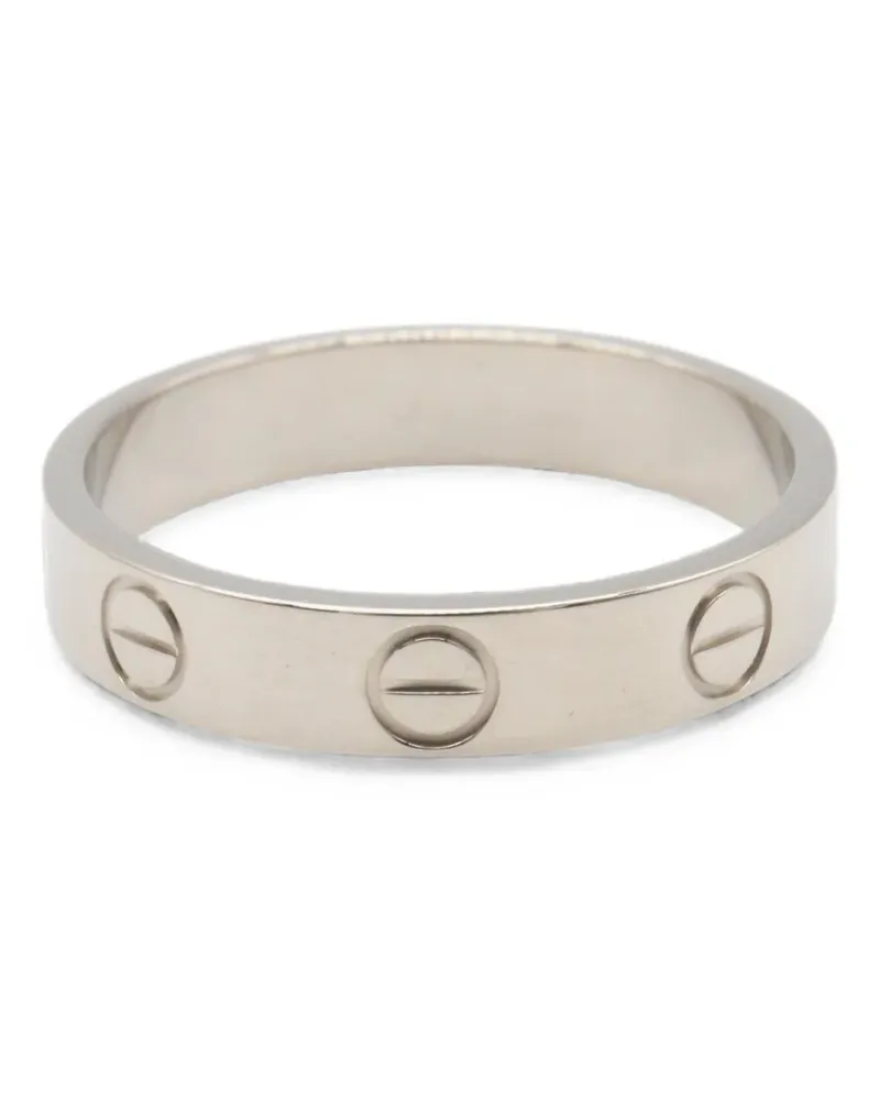 Cartier 2010s mini Love ring - Silber Silber