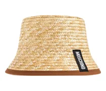 Hut mit Strohbesatz - Nude