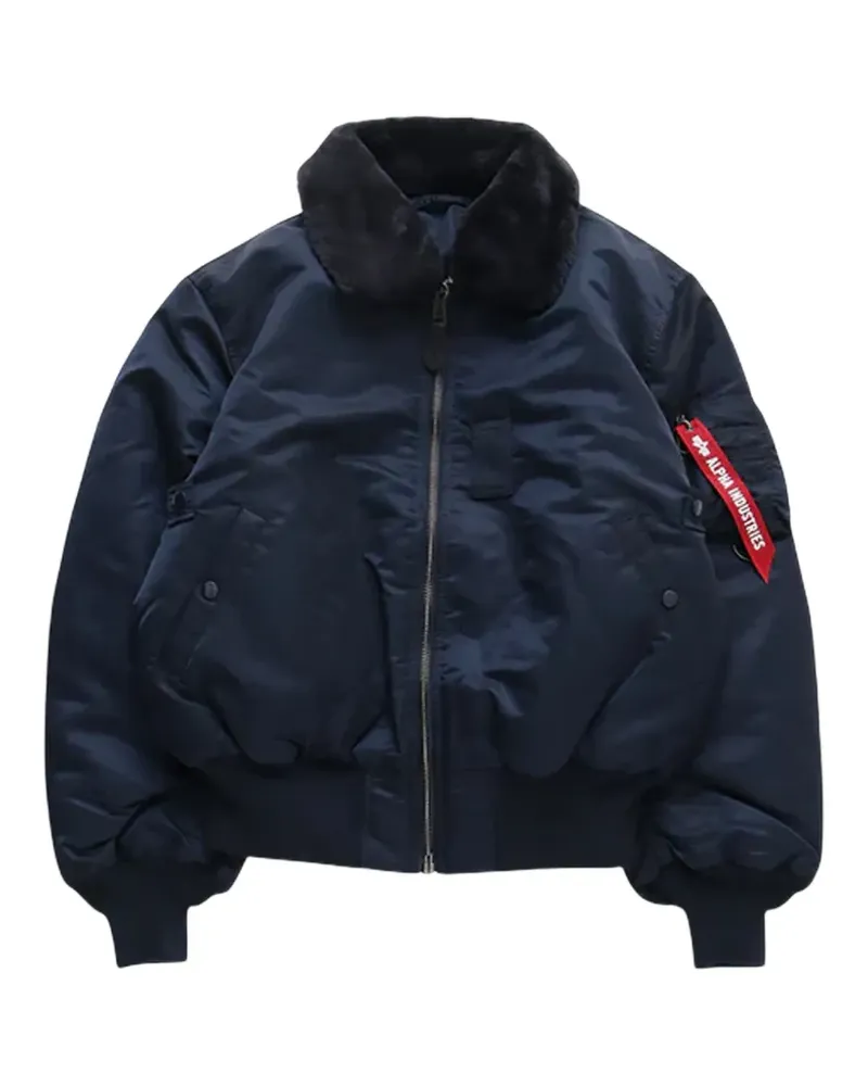 Mastermind Japan x Alpha Industries B-15 bomber jacket - Blau Blau