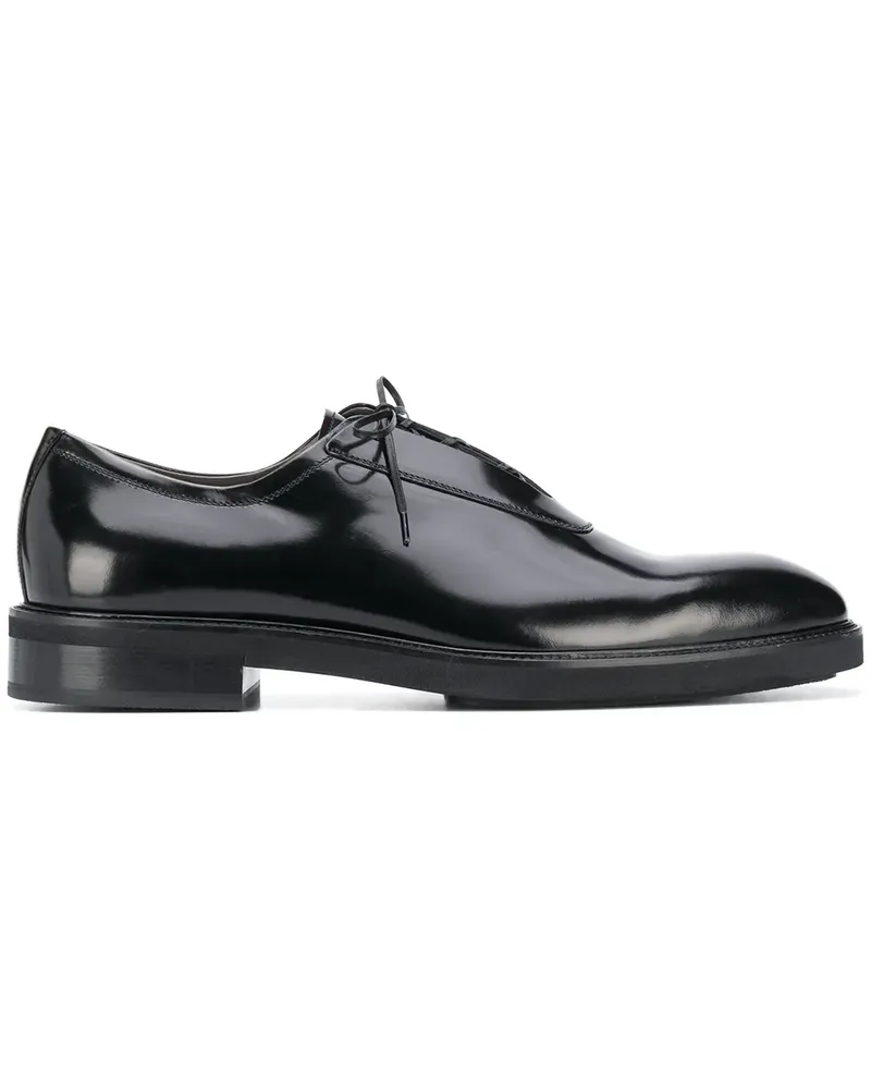 Sergio Rossi Elegance' Oxford-Schuhe - Schwarz Schwarz