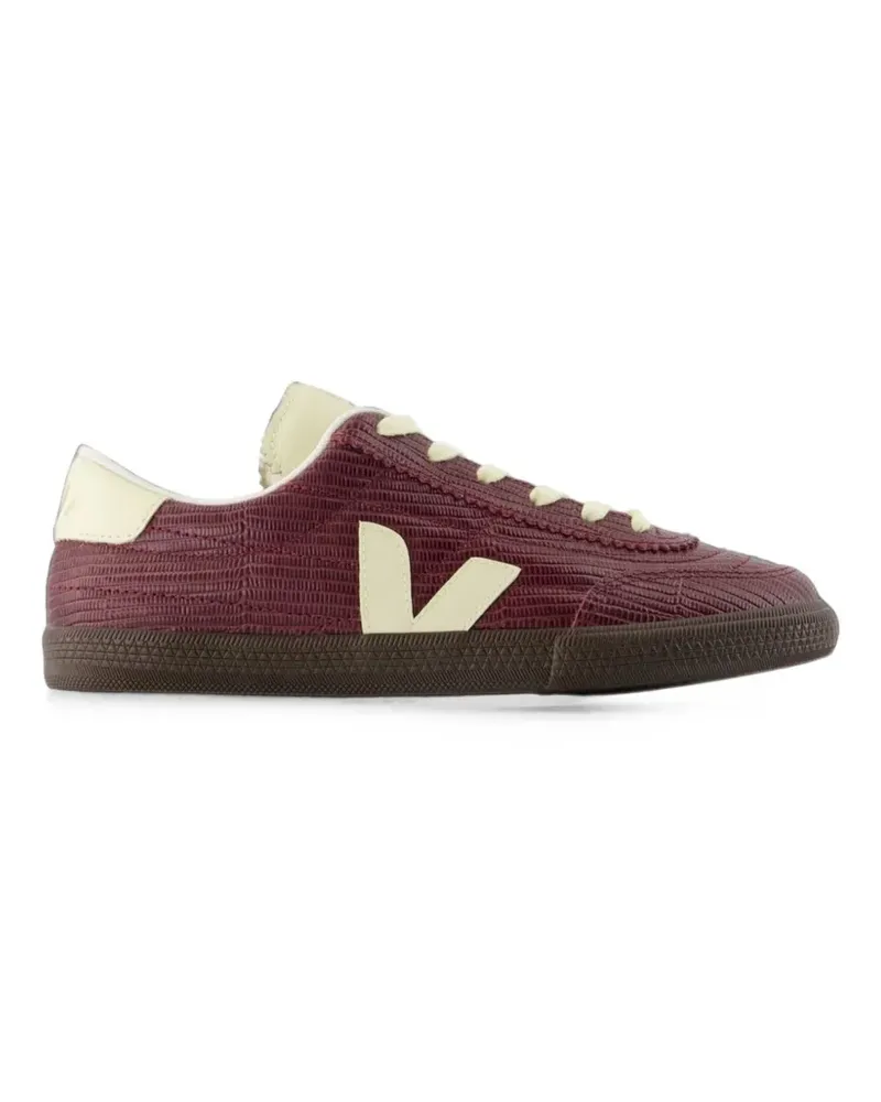 VEJA Panenka lizard-effect sneakers - Rot Rot
