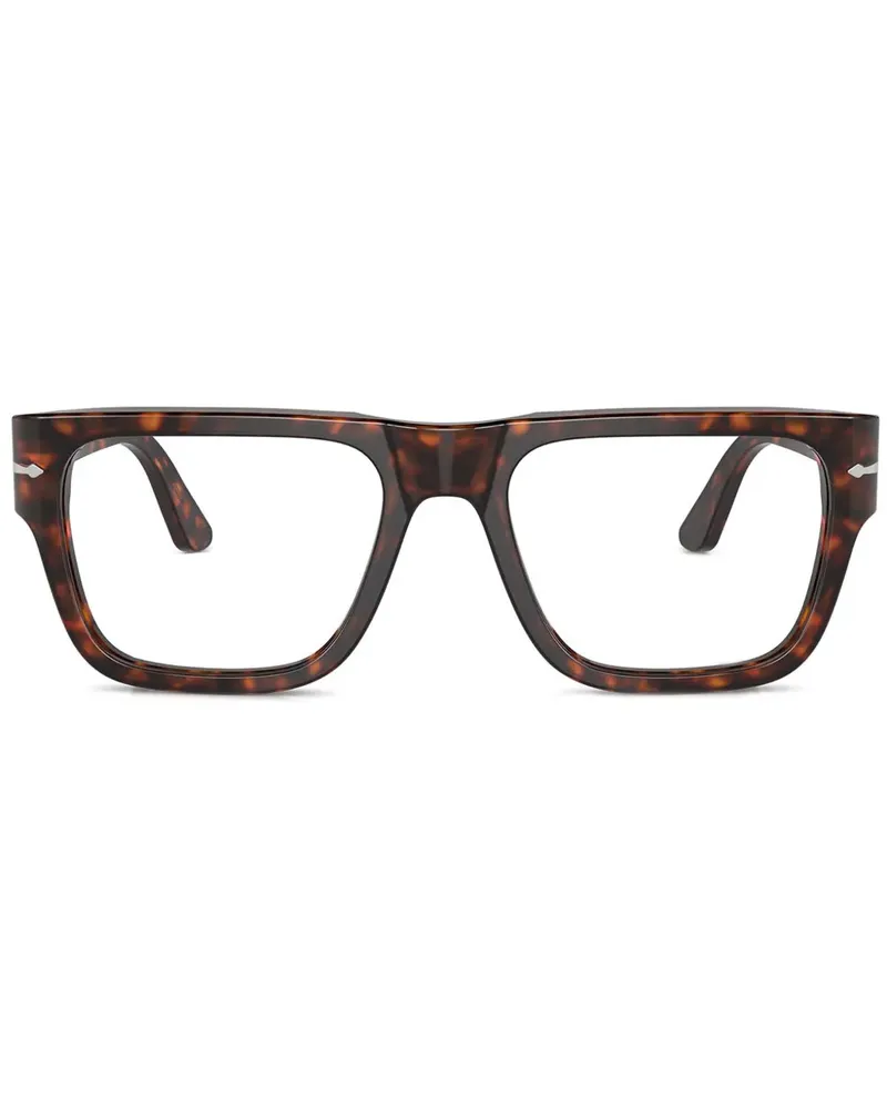 Persol Brille in Schildpattoptik - Braun Braun